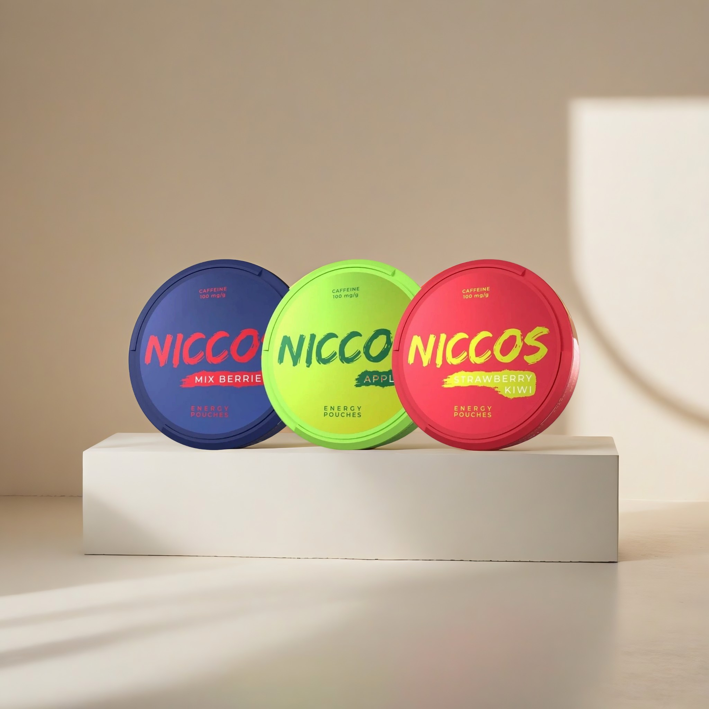 Niccos 3 kpl -setti